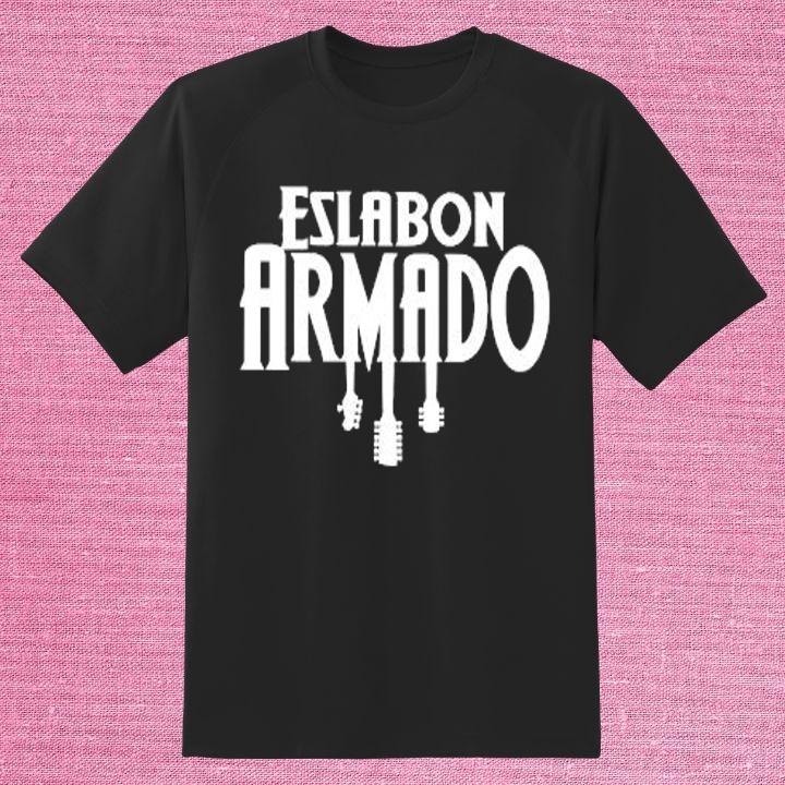 Eslabon Armado Guitar T-Shirt - Perfect for Fans and Music Lovers