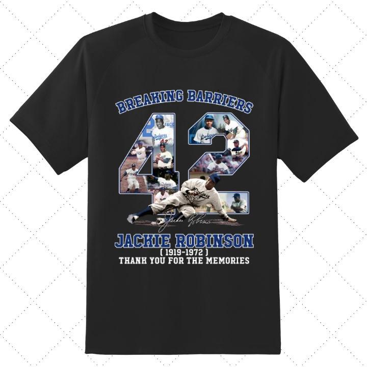 Breaking Barriers Jackie Robinson Los Angeles Dodgers Shirt - Limited Edition