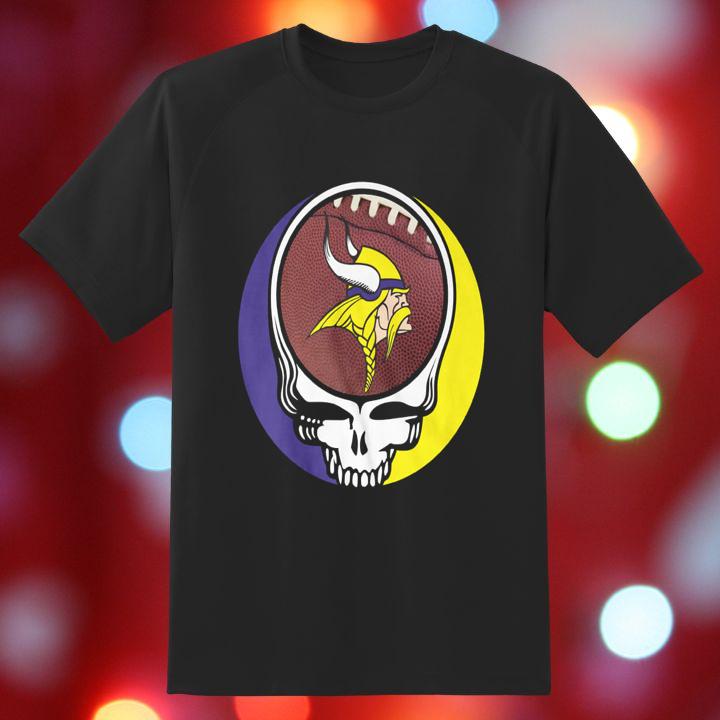 Steal Your Face Minnesota Vikings Grateful Dead T-Shirt