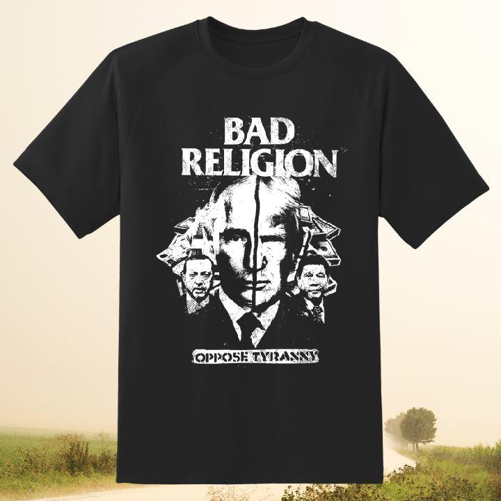 Defy Tyranny: Donald Trump & Putin Bad Religion Shirt - Limited Edition