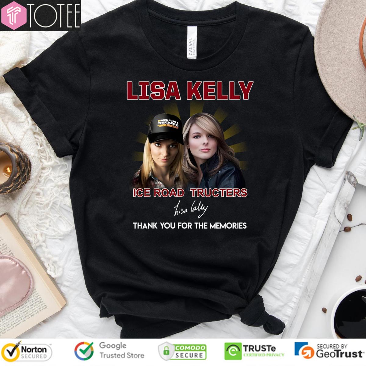 Lisa Kelly Ice Road Truckers Signature T-Shirt
