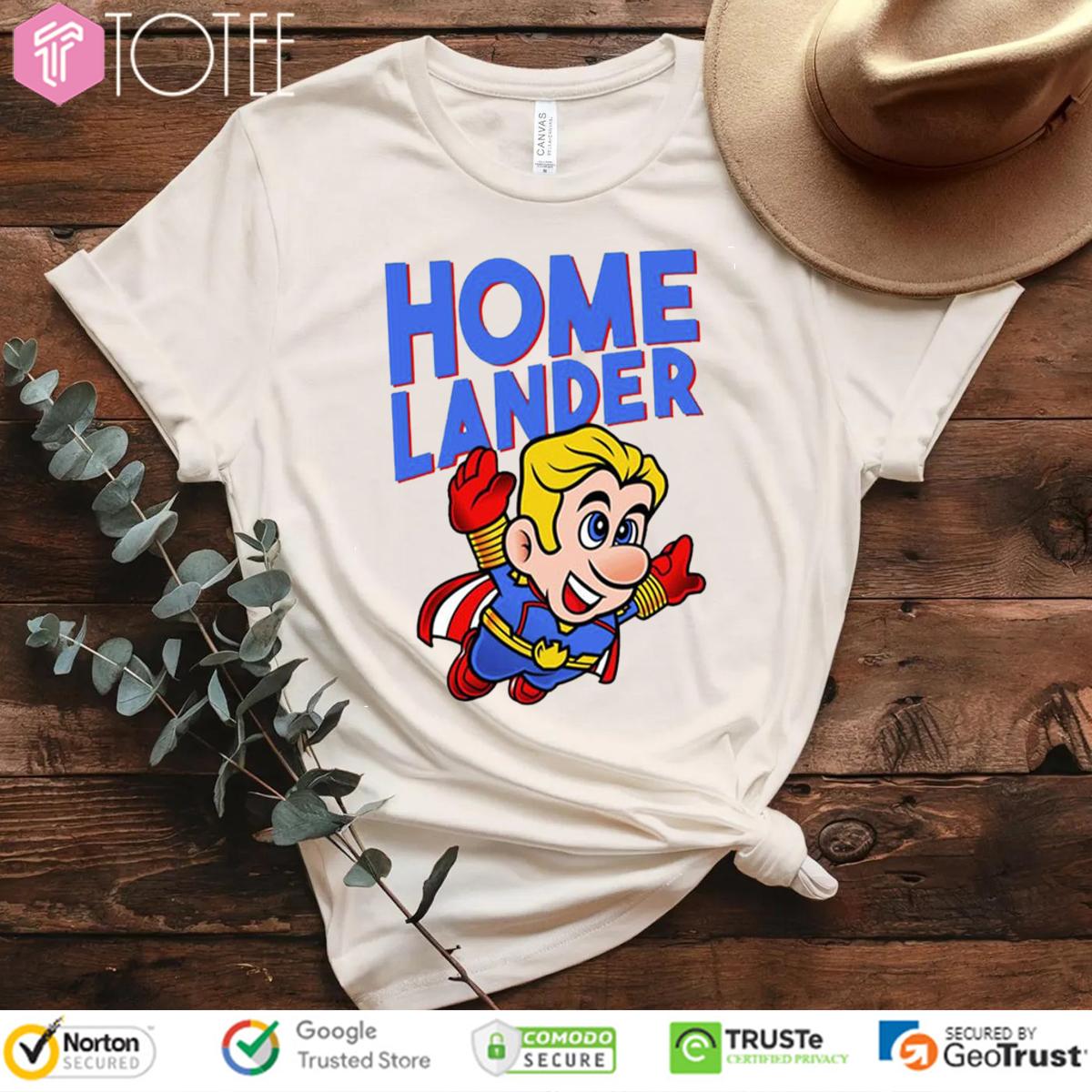 Homelander Parody The Boys Super Mario Bros T-Shirt