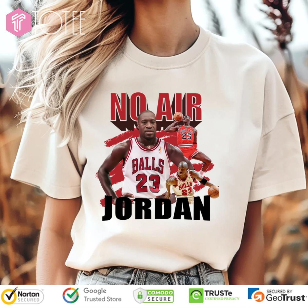 No Air Michael Jordan X George Floyd T-shirt