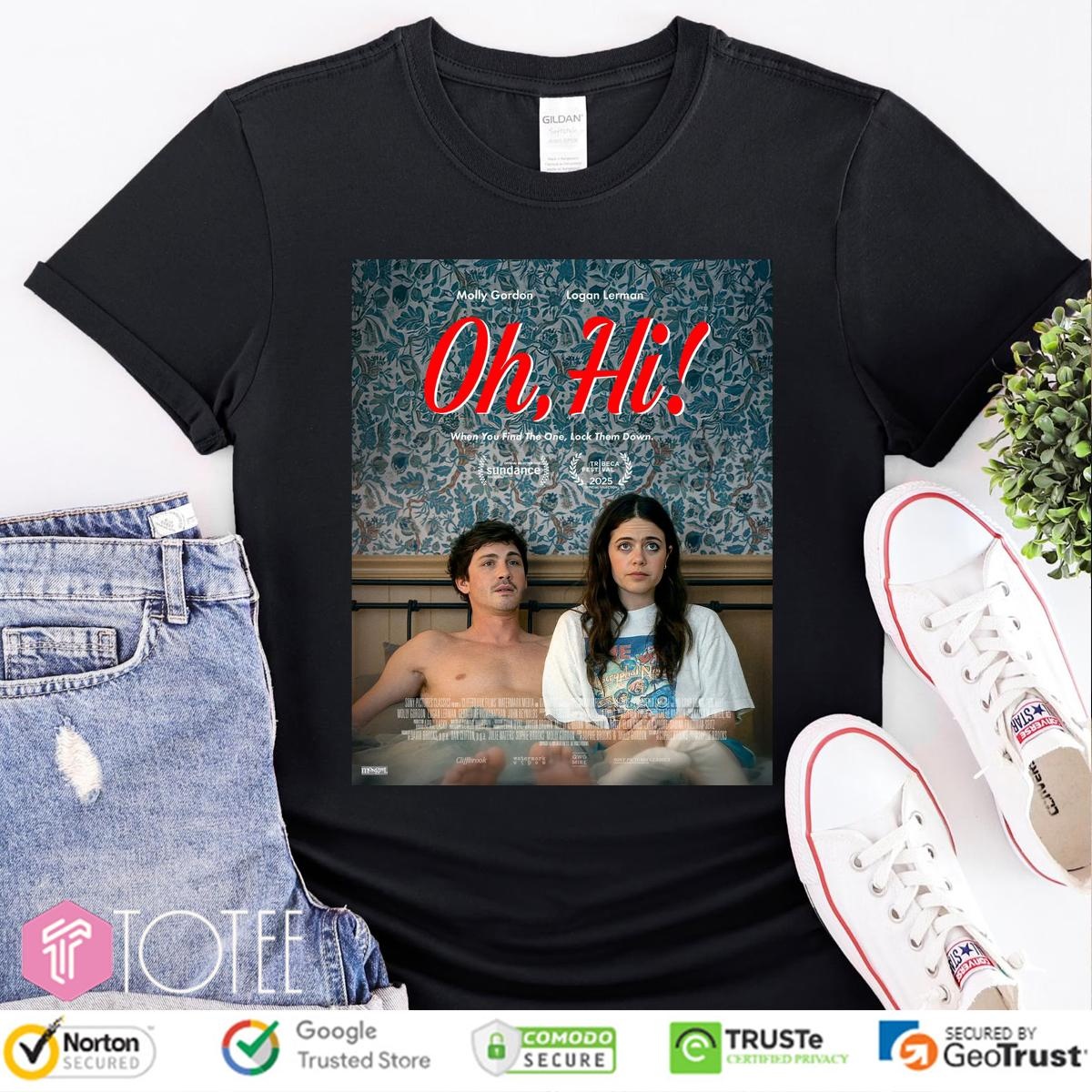 Logan Lerman And Molly Gordon Movie Oh Hi Summer Situationship T-shirt