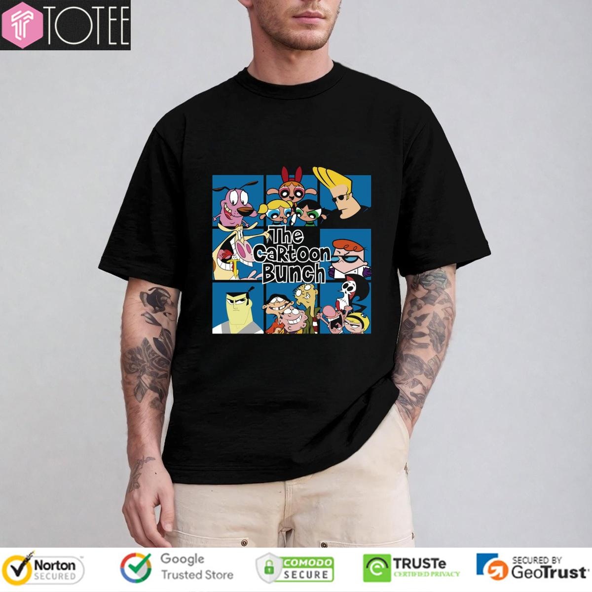 The Cartoon Bunch Tv Shows Characters T-shirt