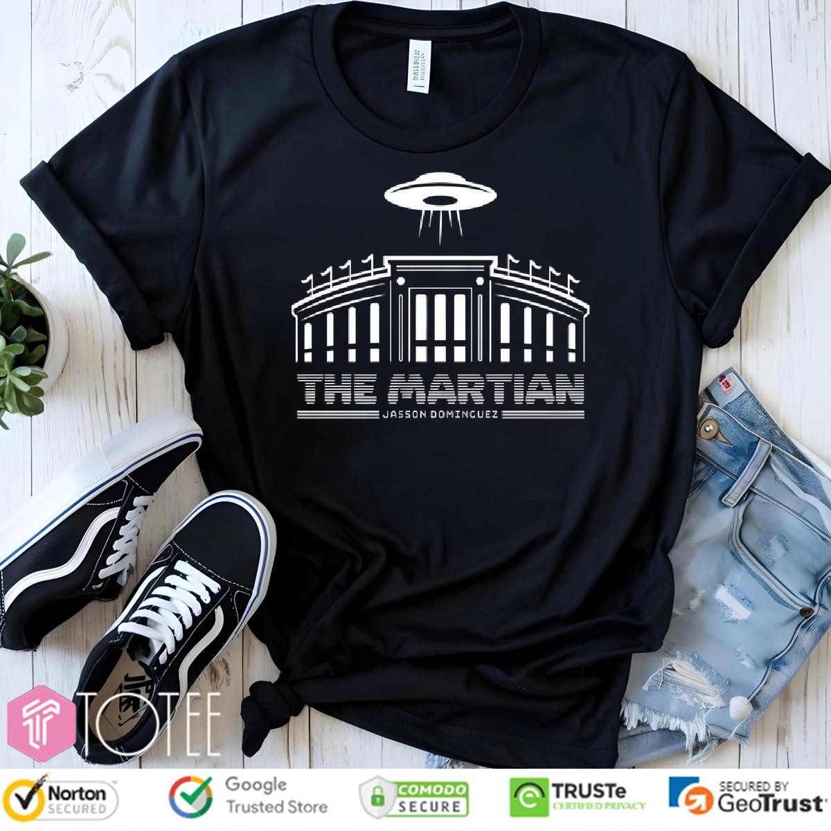 New York Yankees Jasson Dominguez The Martian Ufo T-shirt