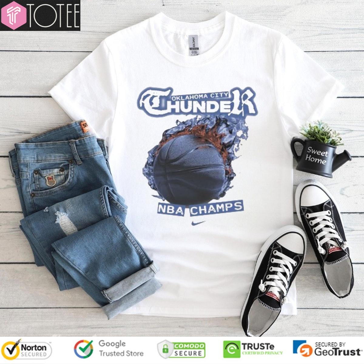 Okc Thunder 2025 Nba Finals Champions Nike T-shirt