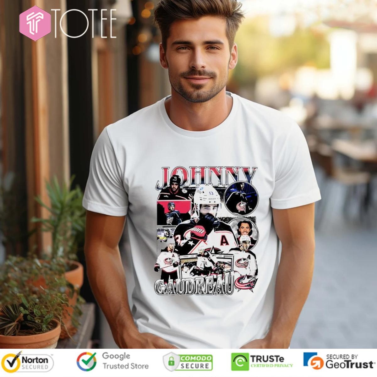 Remembering Johnny Gaudreau Columbus Blue Jackets T-shirt