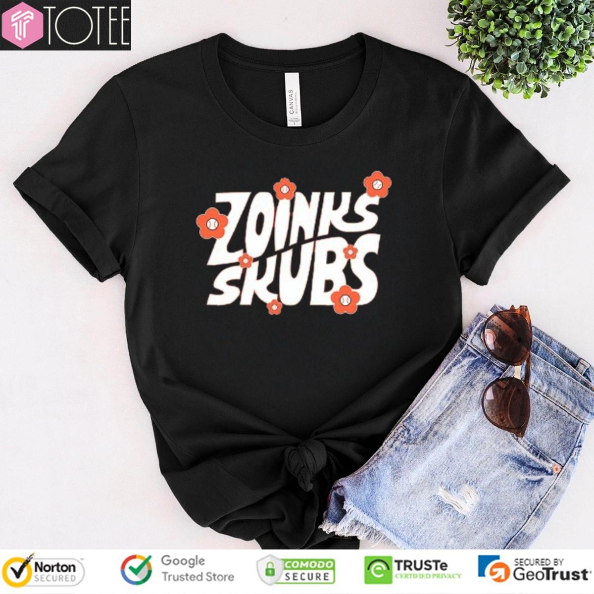 Zoinks Skubs Tarik Skubal Detroit Baseball T-shirt