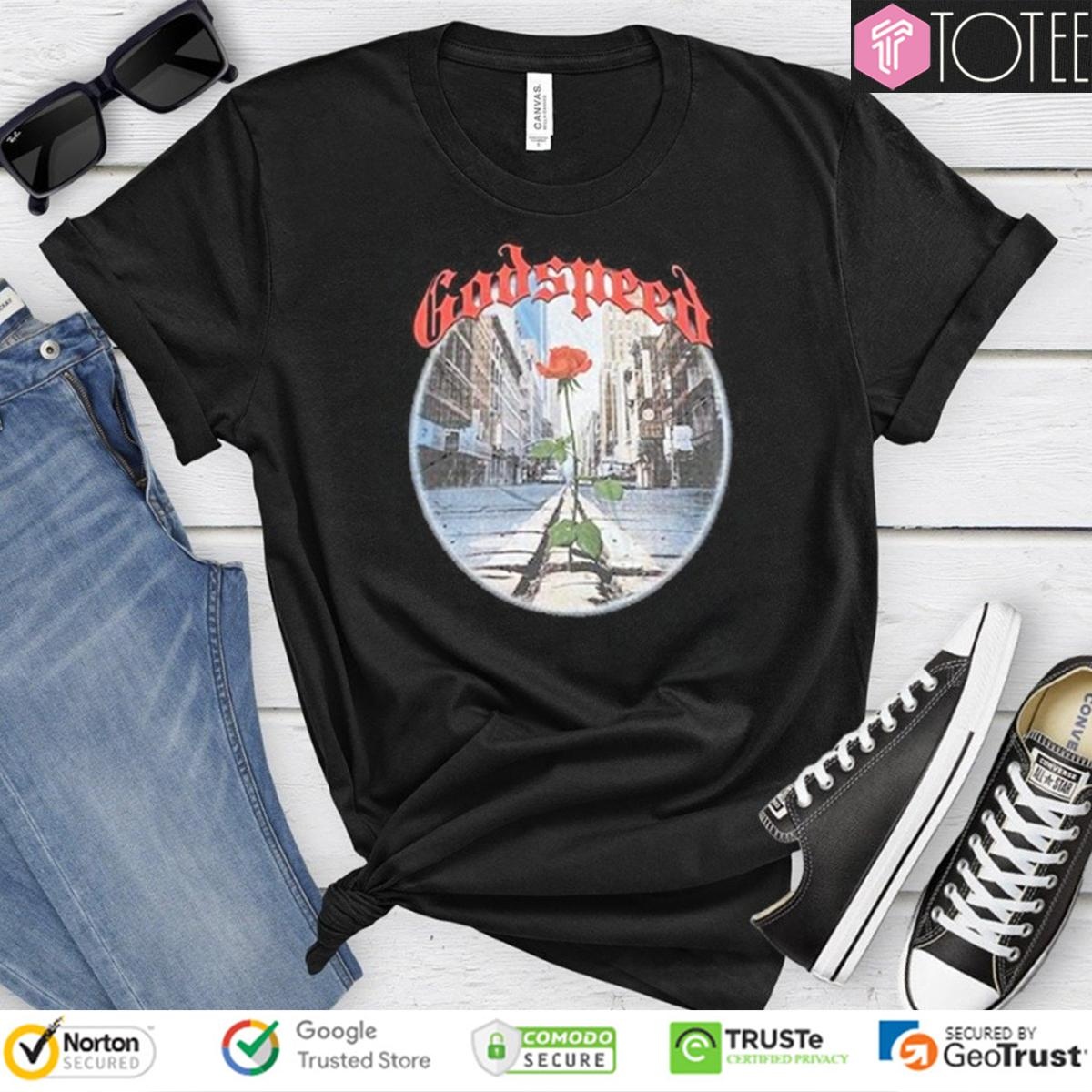 Godspeed Black Rose T-shirt