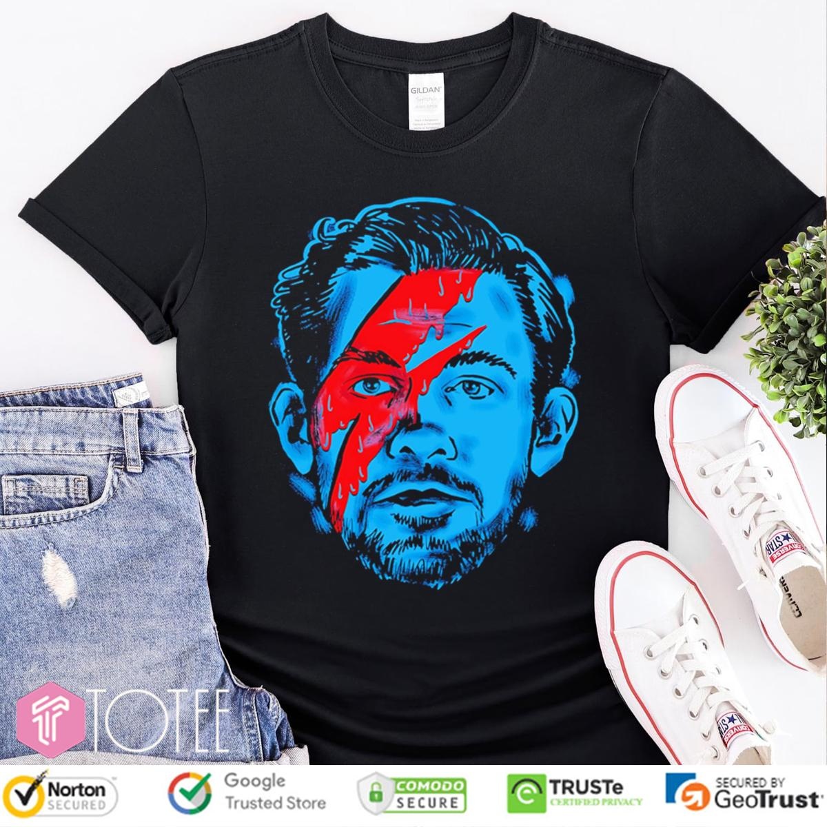 Oklahoma City Thunder Chet Holmgren Ver David Bowie T-shirt