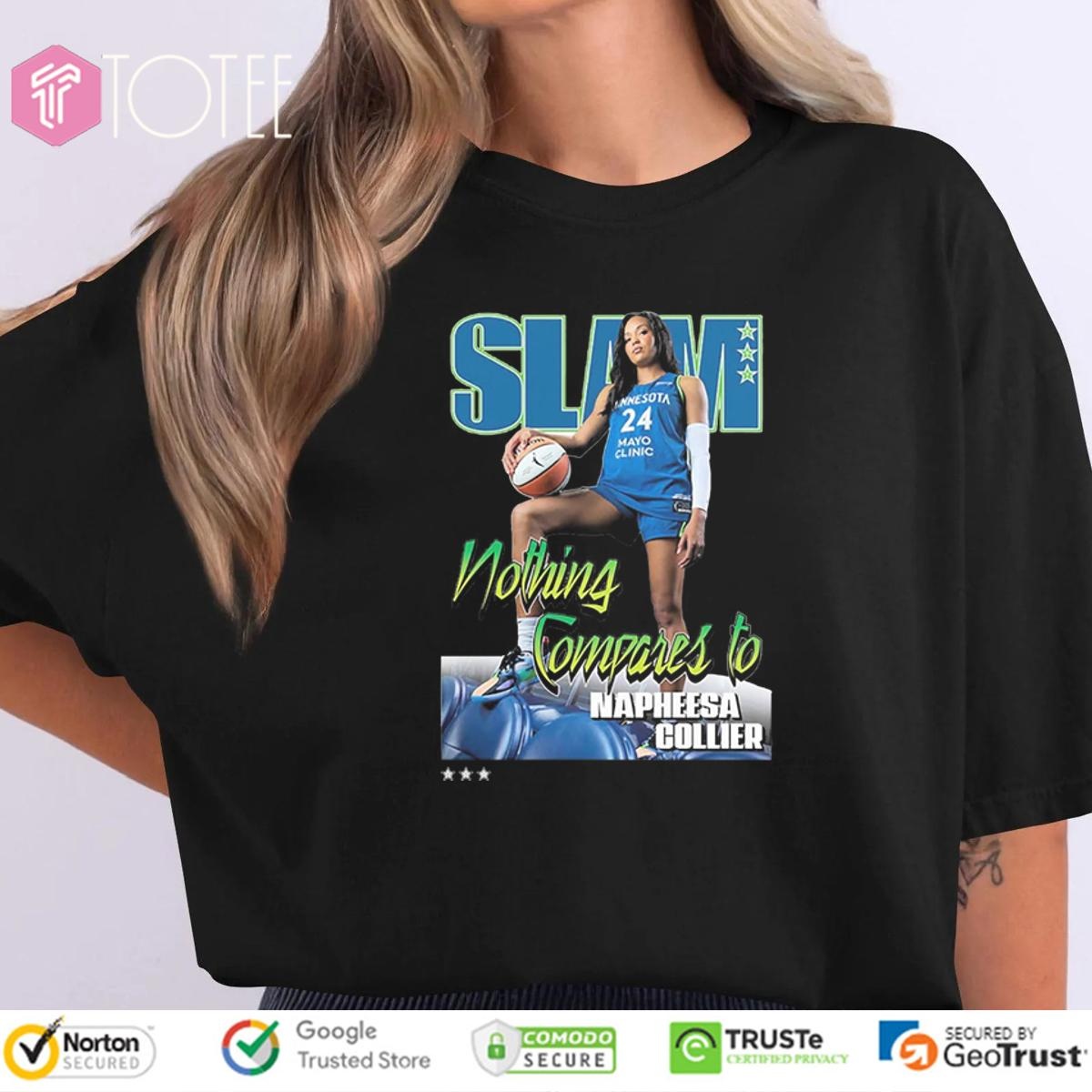 Slam Nothing Compares To Napheesa Collier T-shirt