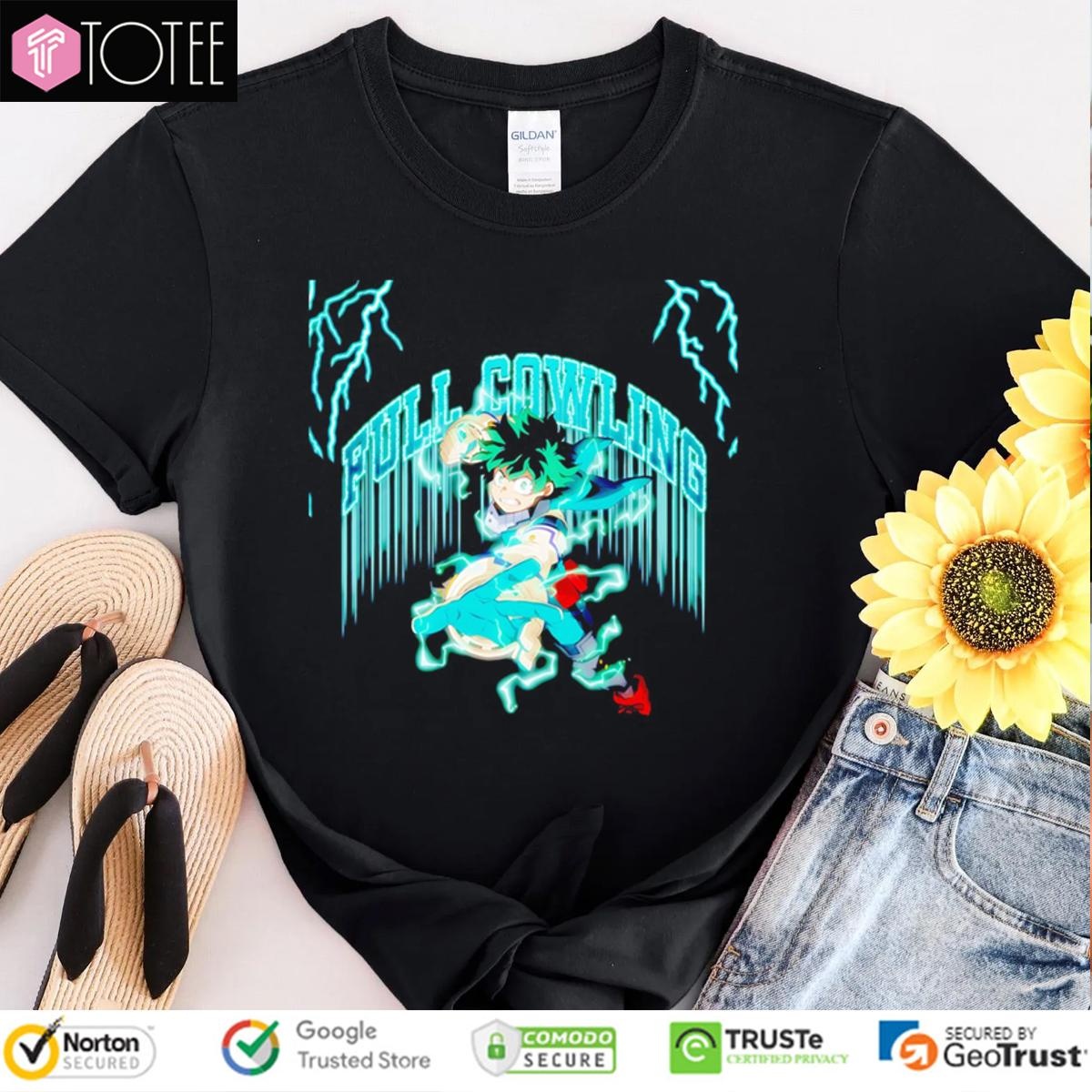 Midoriya Izuku Full Cowling My Hero Academia T-shirt