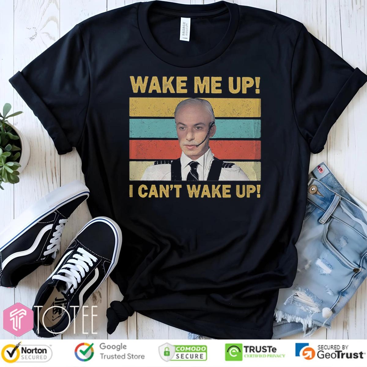Nathan Fielder Wake Me Up I Cant Wake Up Vintage T-shirt