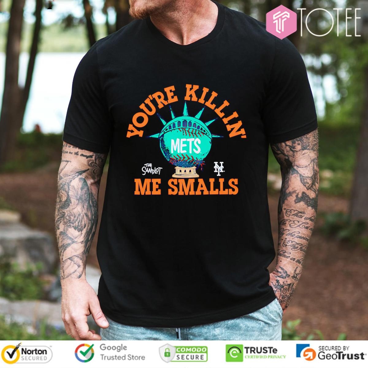 The Sandlot Youre Killin Me Smalls New York Mets Baseball T-shirt
