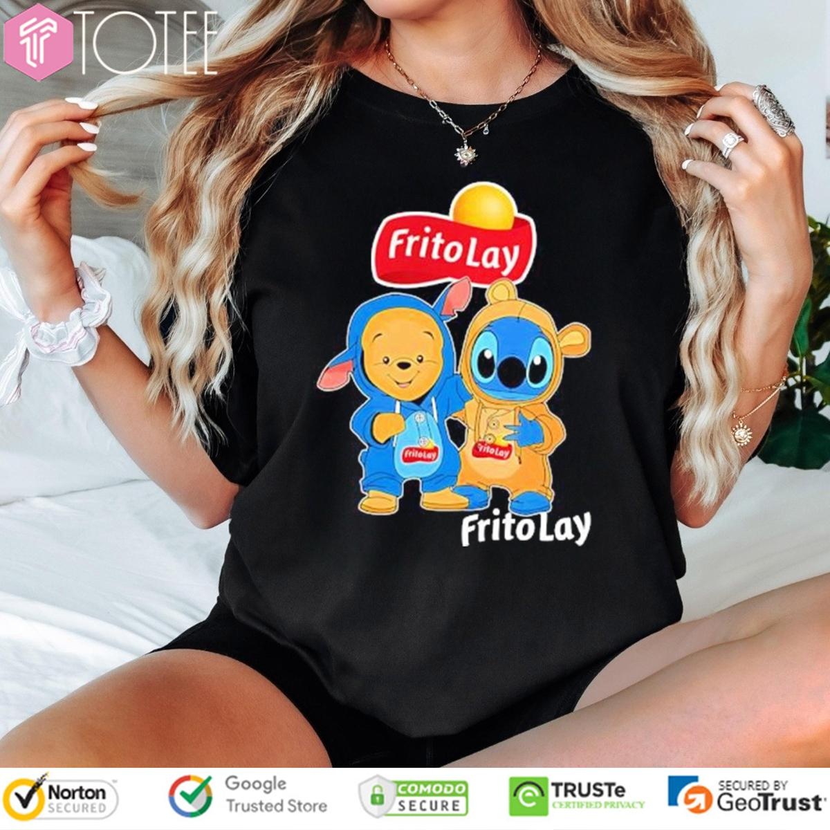 Pooh And Stitch Fritolay T-shirt