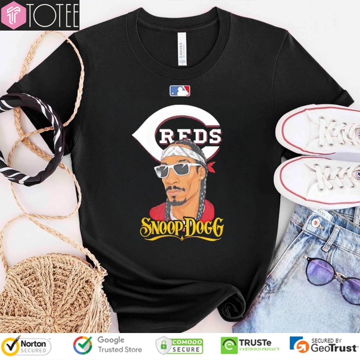 Snoop Dogg Post-Game Concert Cincinnati Reds Baseball T-shirt